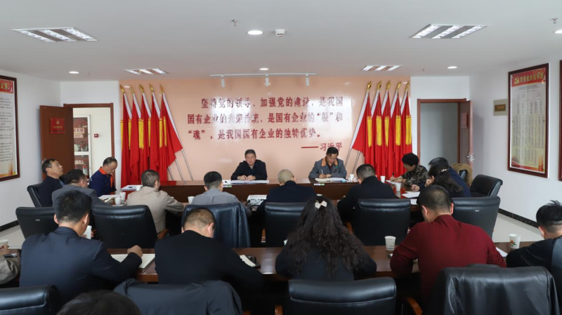 防范化解安全風(fēng)險(xiǎn)  織密筑牢安全防線(xiàn)&mdash;&mdash;集團(tuán)安委會(huì)召開(kāi)2023年3月份安全生產(chǎn)工作例會(huì)