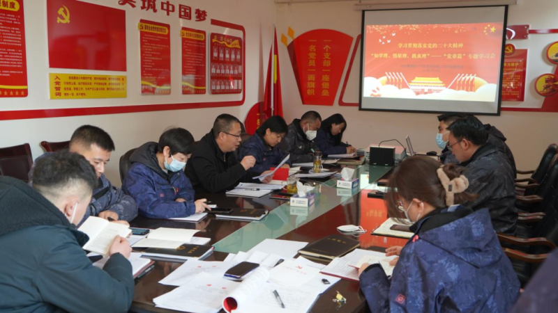 物產(chǎn)汽貿(mào)黨支部召開“知學(xué)理、悟原理、踐真理” ——黨章篇”專題學(xué)習(xí)會(huì)